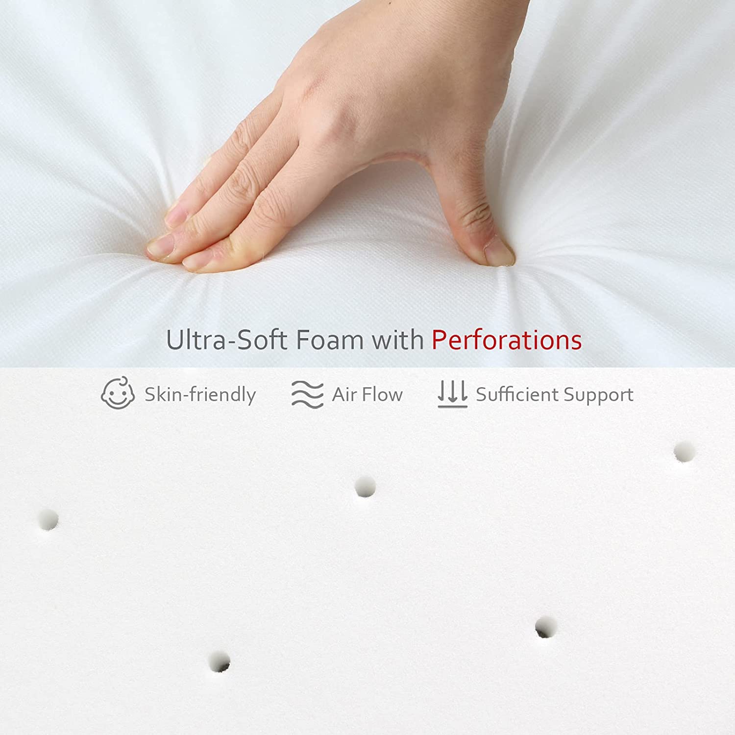 Baby Bassinet Mattress Topper with Waterproof Bamboo Cover 15" x 30" x 1.5", Breathable Oval Bassinet Mattress Pad Ultra Soft, Fit Many Cradle Brand and Style - Image 5